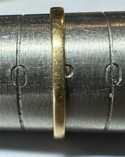 14ct yellow gold diamond ring in size P with sparkling diamonds, featuring a classic and elegant design for special occasions.