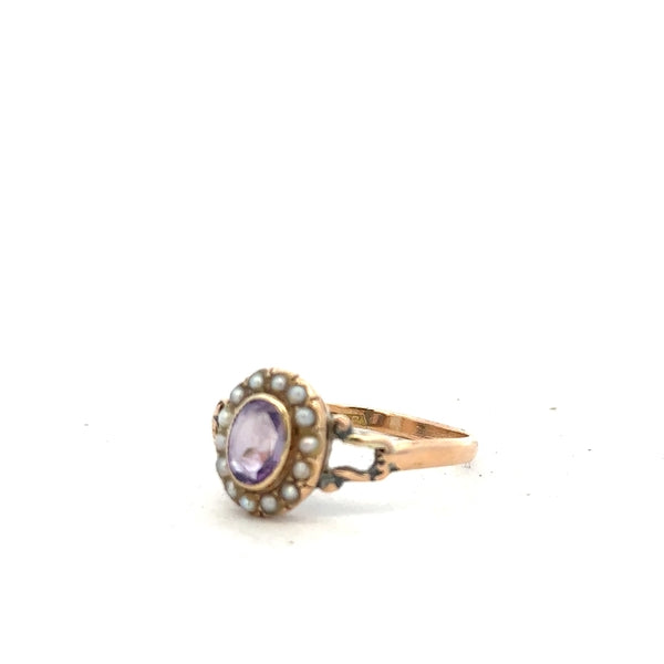 14ct yellow gold ring in size T with a smooth polished finish, unbranded jewelry, close-up view of the elegant band