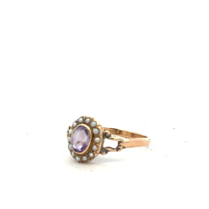 14ct yellow gold ring in size T with a smooth polished finish, unbranded jewelry, close-up view of the elegant band