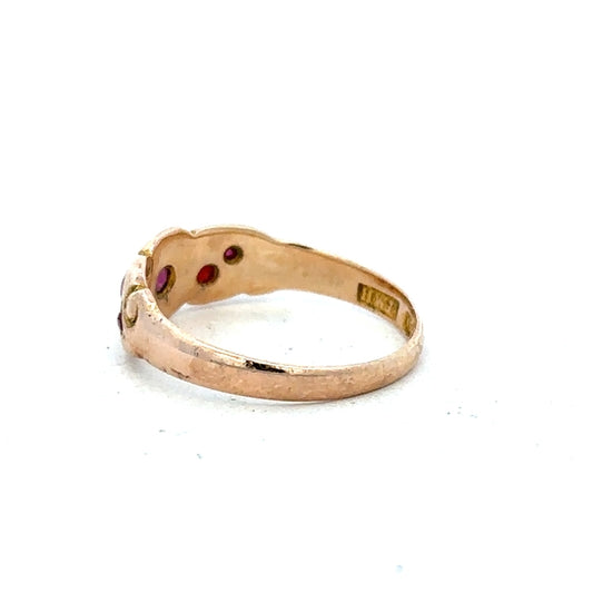 15ct yellow gold ring in size L1/2, unbranded, showing a smooth band with a shiny finish and classic design.