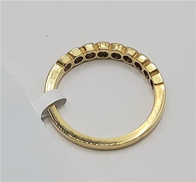 18ct diamond ring in size N with sparkling diamonds, unbranded jewelry, showcasing elegant design and fine craftsmanship.