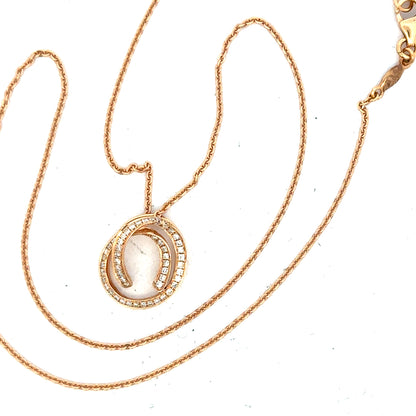 18ct gold chain with diamond pendant, 4.0g, featuring a sparkling diamond set in a delicate gold chain.