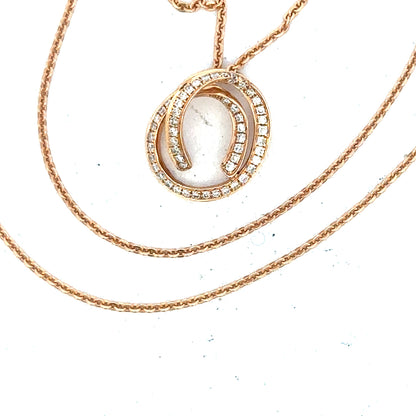 18ct gold chain with diamond pendant, featuring a delicate design and sparkling diamonds, weighs 4.0g.