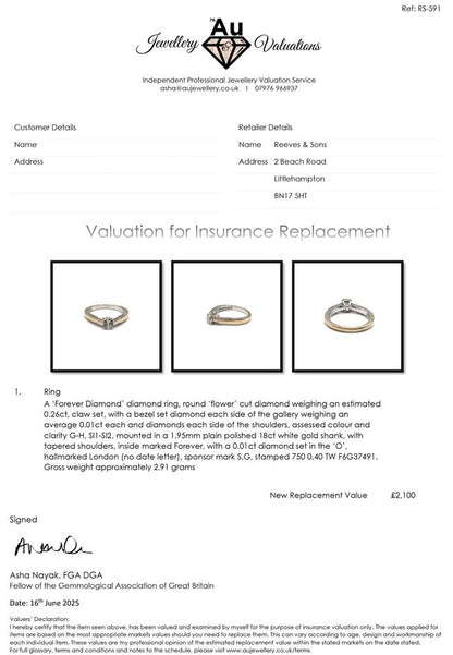 18ct white gold diamond ring with sparkling diamonds, elegant jewelry piece showcasing a luxurious design.
