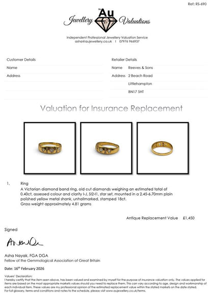 18ct yellow gold diamond ring with a central diamond and delicate band, showcasing elegant craftsmanship and sparkling gemstones.