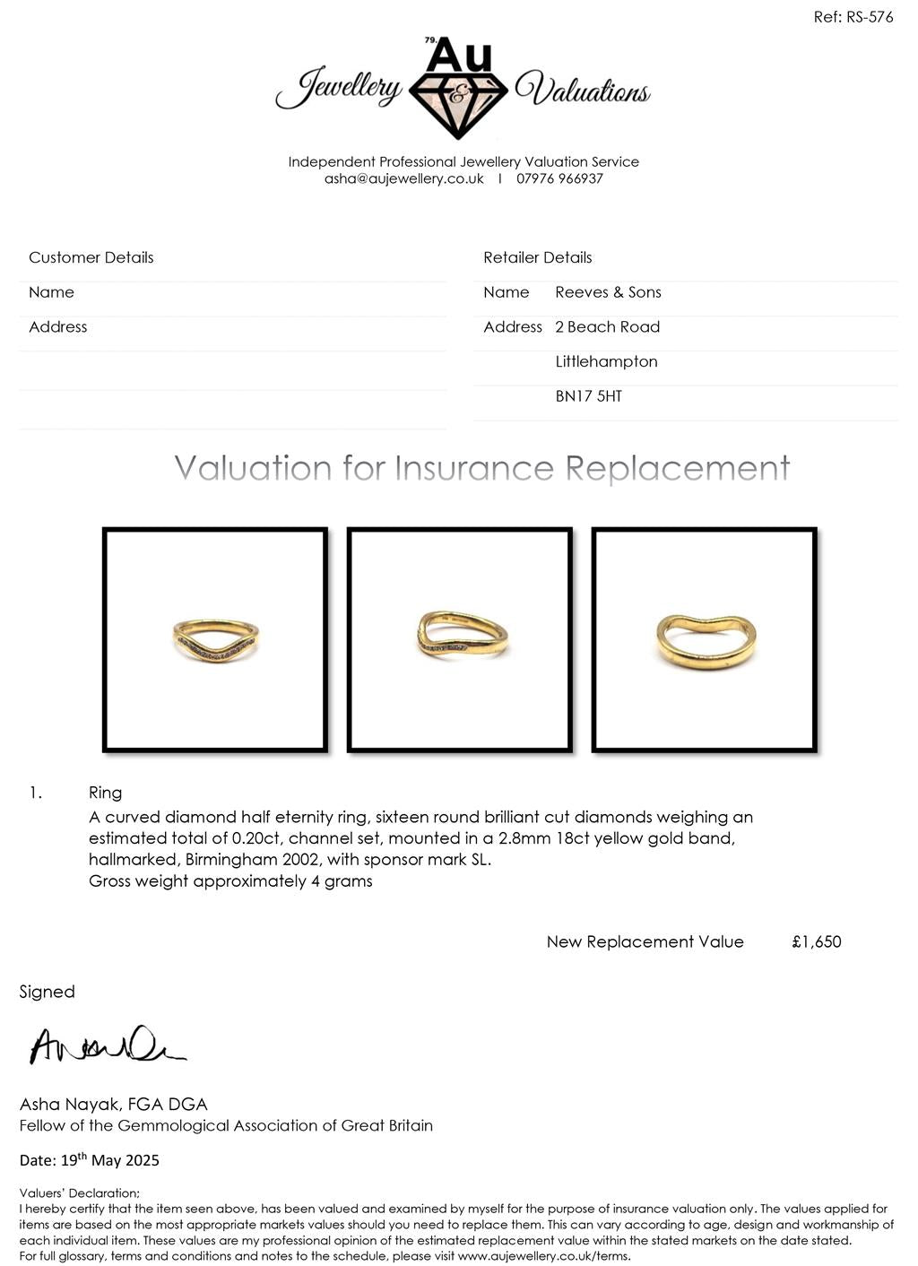 18ct yellow gold diamond ring in size K, featuring a sparkling diamond setting, unbranded jewelry piece.
