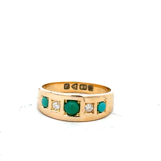 18ct yellow gold diamond ring in size K with sparkling diamonds, showcasing elegant jewelry craftsmanship.