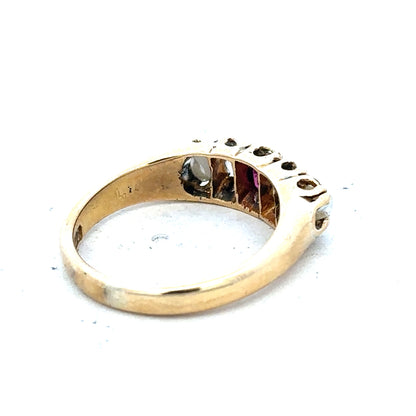 18ct yellow gold diamond ring in size N1/2, featuring a sparkling diamond setting on an elegant unbranded jewelry piece.