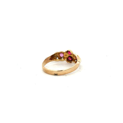 18ct yellow gold ring in size M with a smooth band, unbranded jewelry showcasing elegant gold craftsmanship.