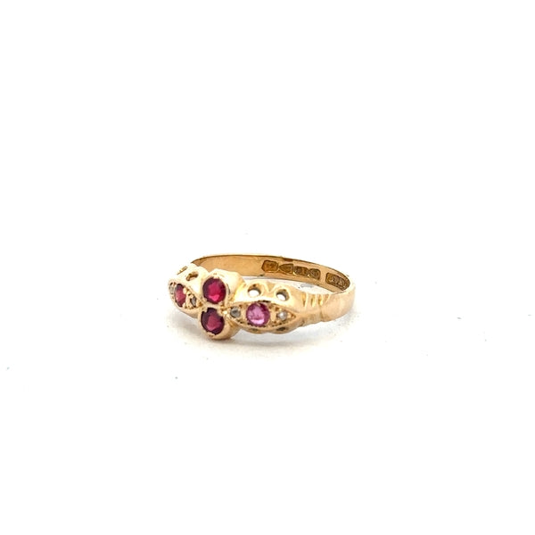 18ct yellow gold ring in size M with a smooth band, unbranded jewelry for elegant everyday wear.