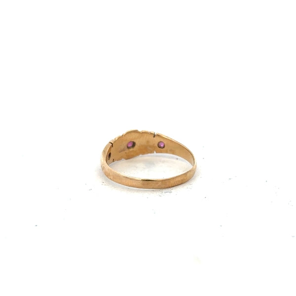 18ct yellow gold ring in size N with a smooth band, unbranded jewelry showcasing classic elegance and craftsmanship.