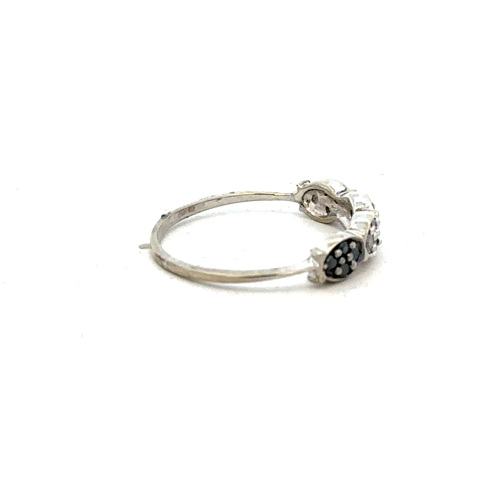 9ct white gold diamond ring size K1/2 featuring sparkling diamonds and elegant design, ideal for special occasions.