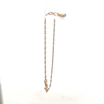 9ct yellow gold bracelet weighing 2.6g, with a classic chain design, shown on a neutral background.