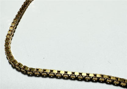 9ct yellow gold bracelet weighing 3.7g, with a sleek and elegant design, unbranded jewelry displayed on a plain background.