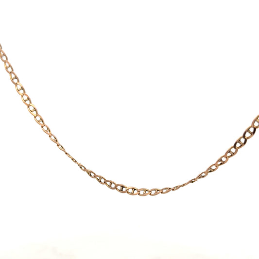 9ct yellow gold chain weighing 6.7g, unbranded, with a classic link design, shown against a neutral background.
