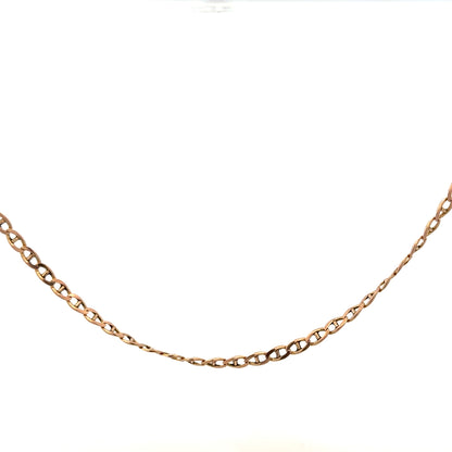 9ct yellow gold chain, 6.7g, unbranded, with a classic link design, displayed on a neutral background.