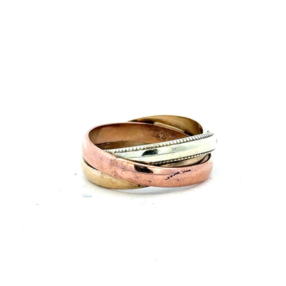 9ct yellow gold diamond ring in size K featuring a sparkling diamond set in a classic band design.