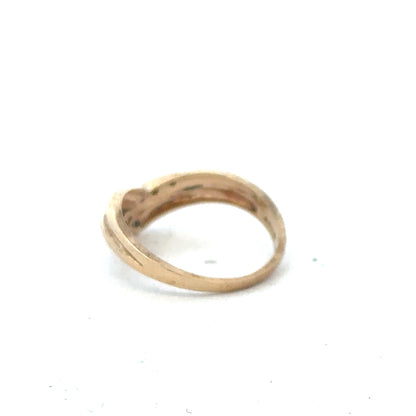 9ct yellow gold diamond ring in size L, featuring a sparkling diamond, unbranded jewelry accessory for elegant wear