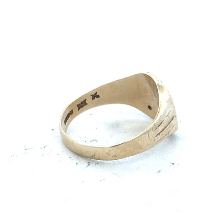 9ct yellow gold diamond ring size T with sparkling diamonds, unbranded, showcasing a elegant and classic jewelry design.