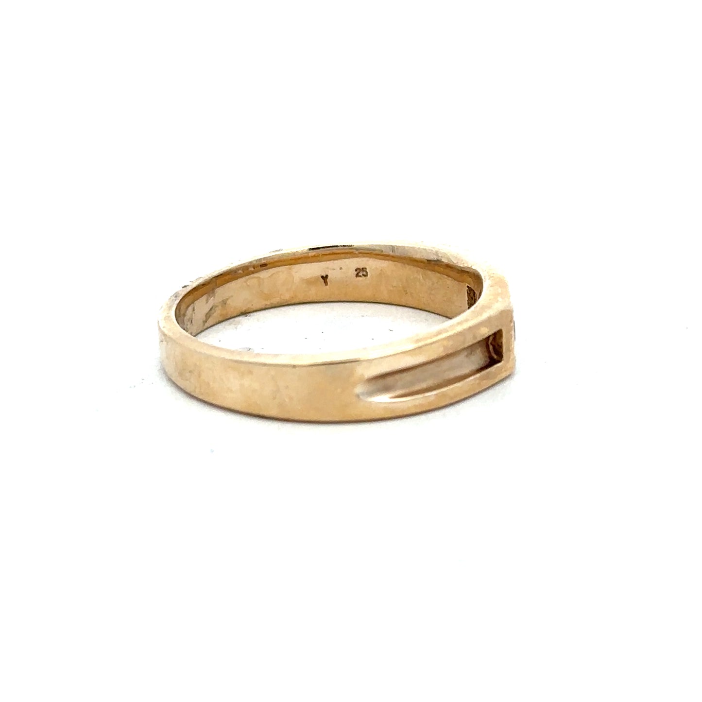 9ct yellow gold diamond ring in size Y with sparkling diamonds, showcasing elegant jewelry craftsmanship.