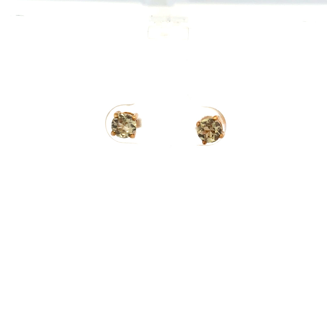 9ct yellow gold earrings weighing 1.2g, featuring classic design with a polished finish, unbranded jewelry accessory.