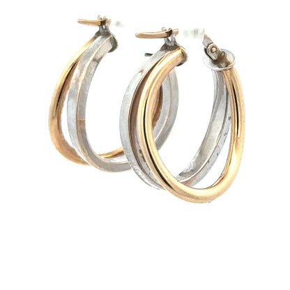 9ct yellow gold earrings weighing 2.3g, featuring a simple and elegant design, perfect for everyday wear.