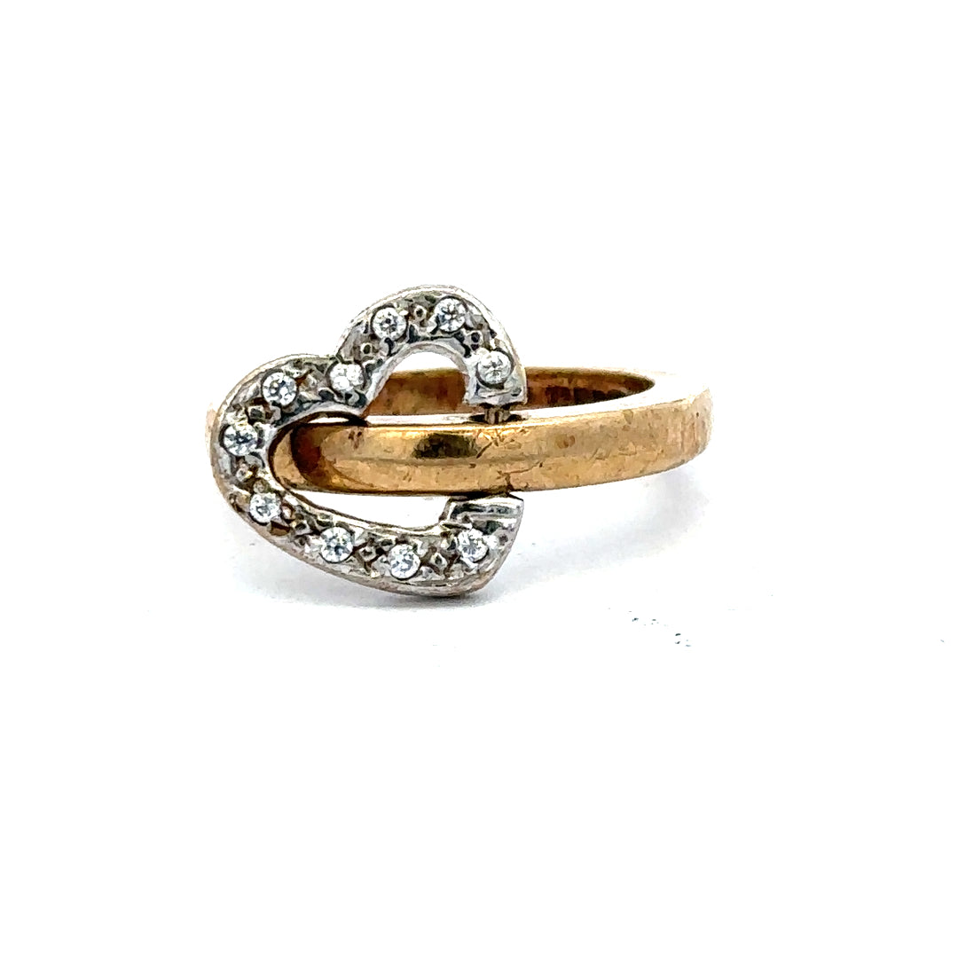 9ct yellow gold ring in size I, showcasing a smooth polished band with a classic design.