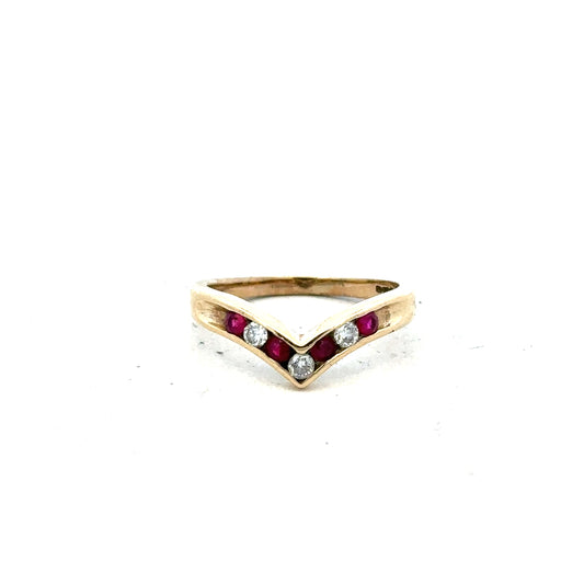 Yellow gold ring in size J, unbranded 9ct gold jewelry, featuring a smooth band design.
