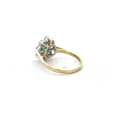 9ct yellow gold ring in size J with a smooth band, unbranded jewelry perfect for everyday wear