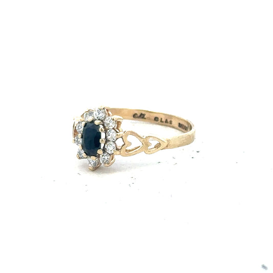 9ct yellow gold ring in size L1/2, featuring a simple band design, unbranded jewelry, shiny and smooth surface.