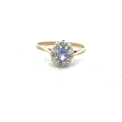 9ct yellow gold ring in size M1/2, featuring a smooth polished band, unbranded jewelry for elegant everyday wear