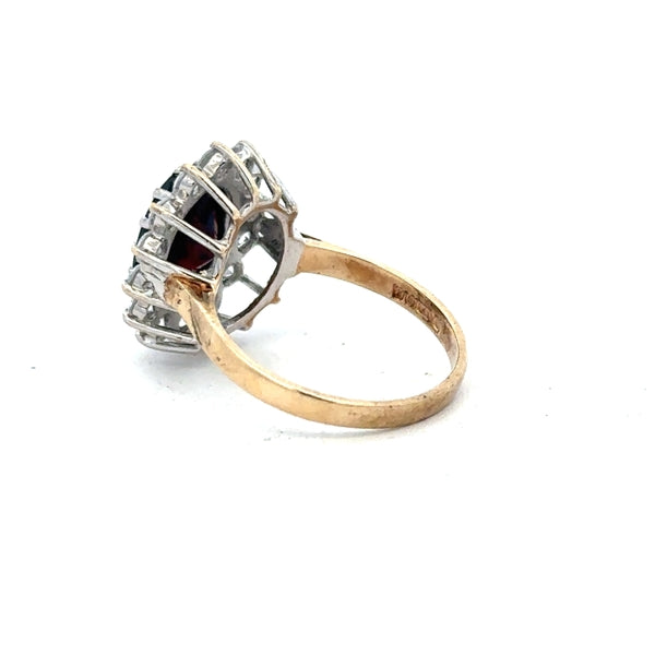 9ct yellow gold ring in size N with a smooth polished band, unbranded, showcasing elegant jewelry craftsmanship.