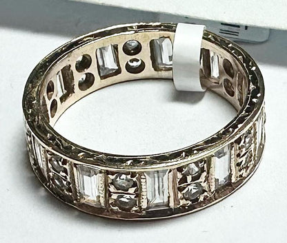 9ct yellow gold ring in size N1/2 with a smooth band, showcasing a classic and elegant jewelry design.