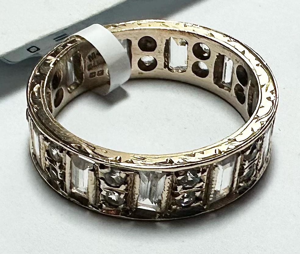 9ct yellow gold ring in size N1/2, featuring a smooth band design, unbranded jewelry accessory.