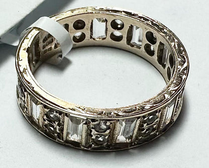 9ct yellow gold ring in size N1/2, featuring a smooth polished band and classic design.