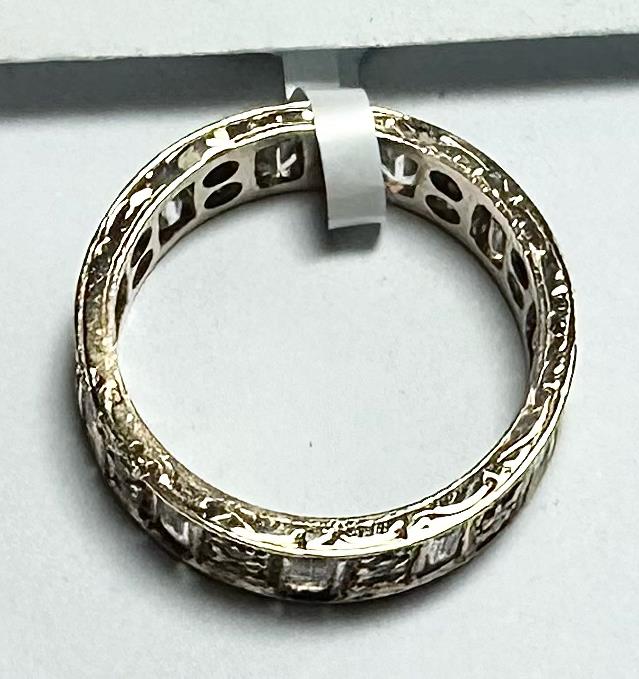 9ct yellow gold ring in size N1/2, featuring a smooth band and classic design, displayed on a neutral background.