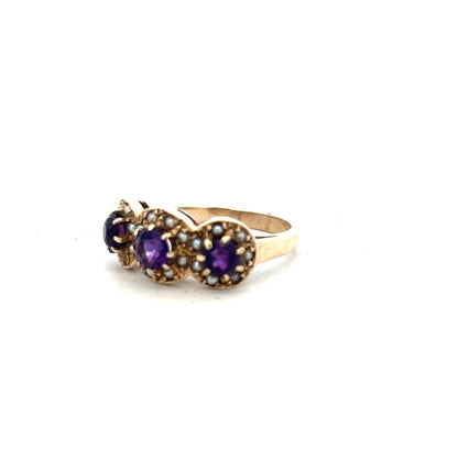 9ct yellow gold ring in size O, featuring a simple smooth band, unbranded jewelry image with a white background.