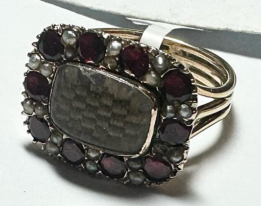 9ct yellow gold ring size O1/2 with a polished finish, unbranded, shown from a side view highlighting its smooth band.