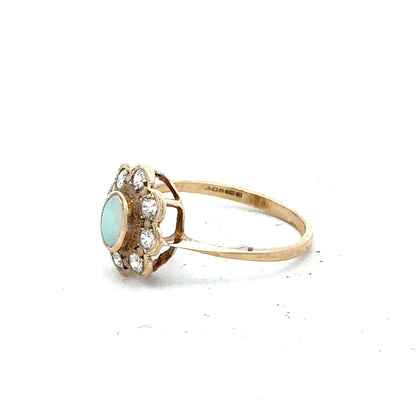 9ct yellow gold ring in size Q with a smooth polished band, unbranded jewelry showcasing a classic design.