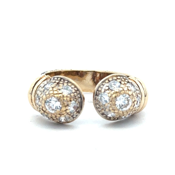 9ct yellow gold ring in size S with a smooth band, unbranded jewelry showcasing classic gold craftsmanship.