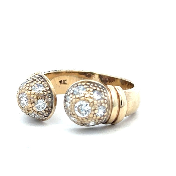 9ct yellow gold ring in size S with a smooth band, unbranded jewelry featuring a simple and elegant design.