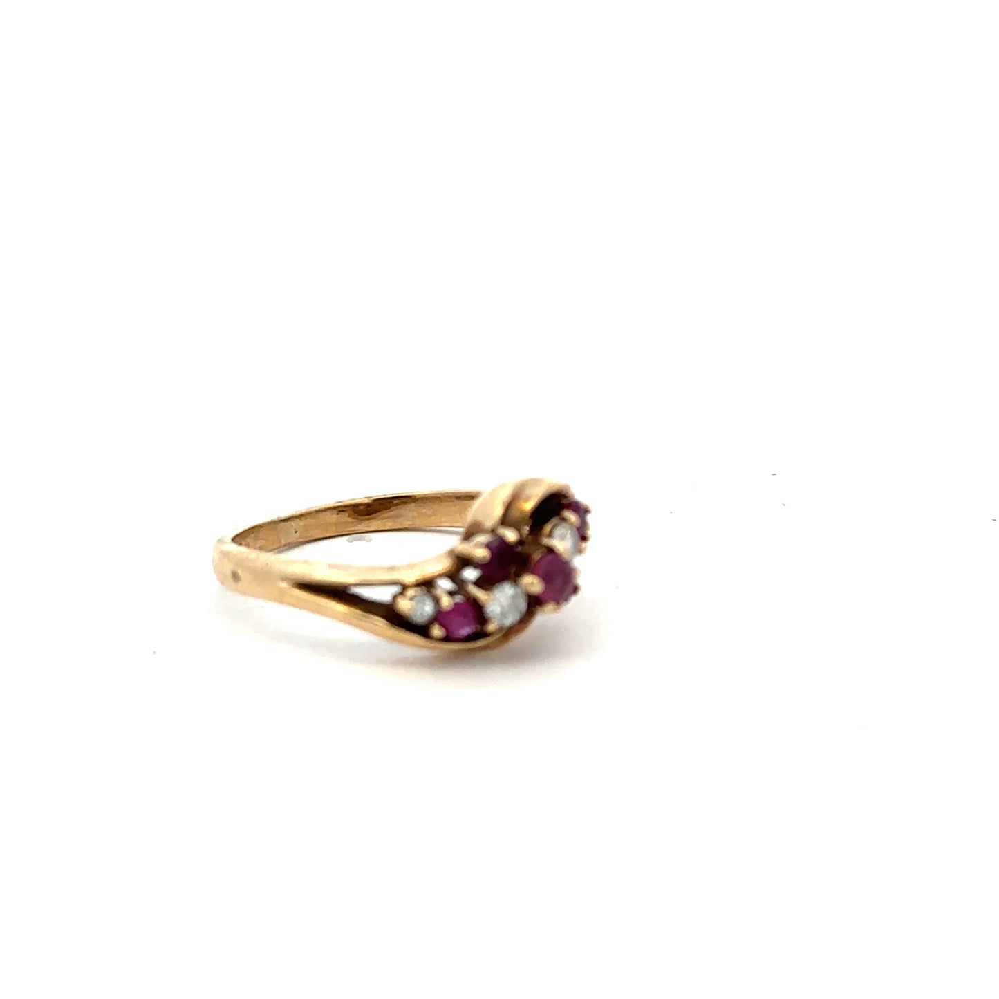 9ct yellow gold diamond ring in size M1/2 with sparkling diamonds, featuring a sleek and elegant design.