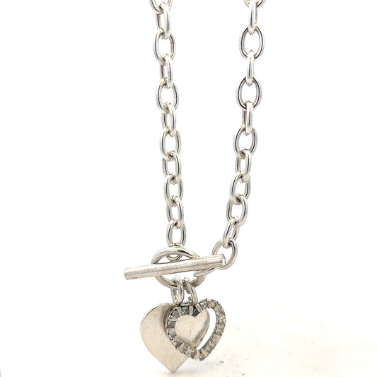 Silver bracelet weighing 19.5g with a sleek design, featuring smooth links and a polished finish.