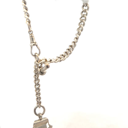 Silver bracelet weighing 36g with a sleek, polished design, showcased on a neutral background.