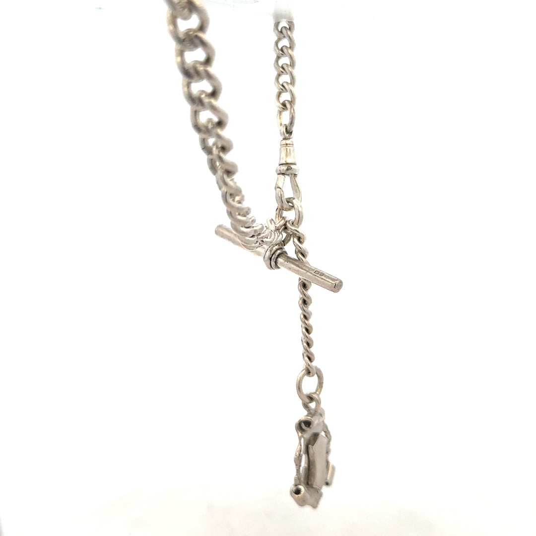 Silver bracelet weighing 36g with a sleek, polished finish, designed for stylish everyday wear.