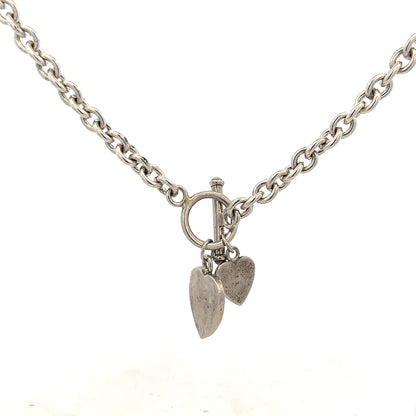 Silver chain weighing 36.5g, unbranded, with intricate link design, displayed against a plain background.
