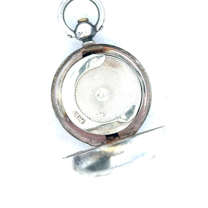 Silver coin holder for 16.3g coins, unbranded, with a sleek design and secure compartment for storing collectible silver coins.