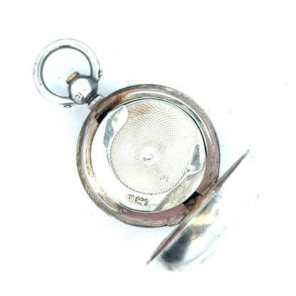 Silver coin holder for 16.3g coins, unbranded, with a secure clasp and sleek metallic finish, designed for coin storage and display.
