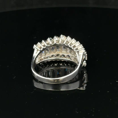 Silver ring in size P featuring a sleek, polished band, perfect for everyday wear or special occasions.